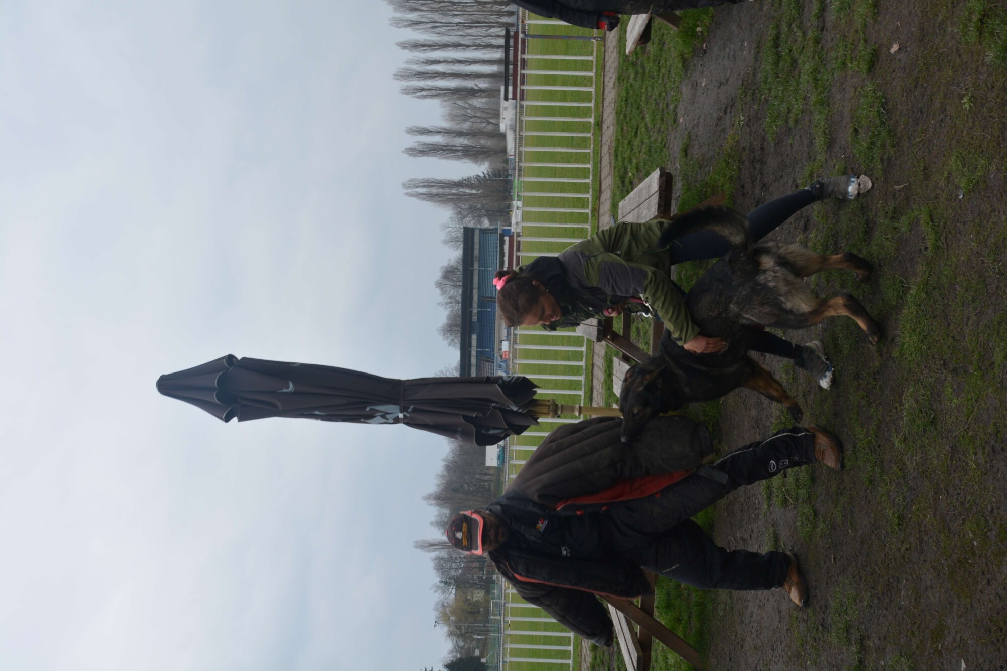 Releasing dog to attack trespasser