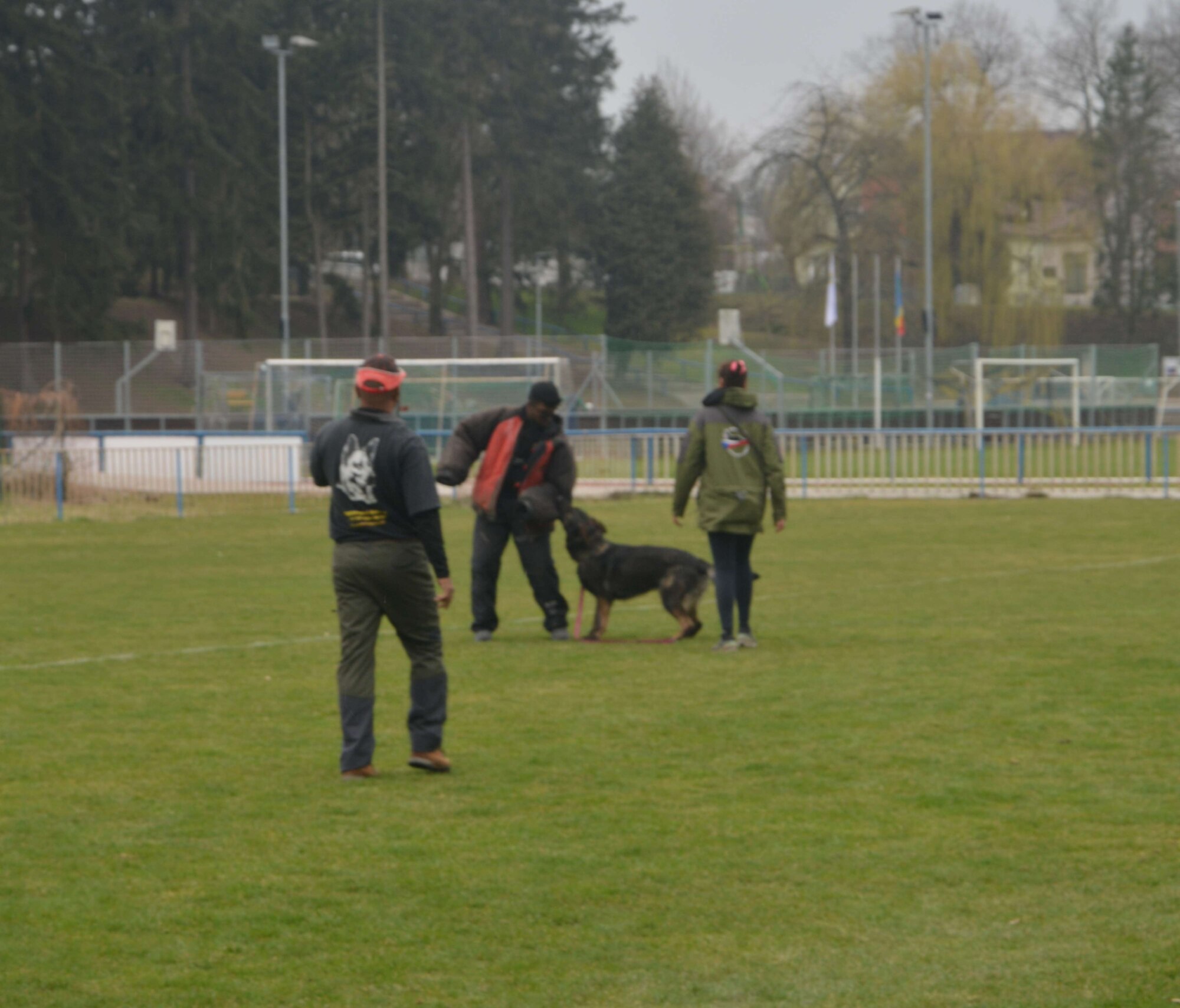 Detaining trespassing